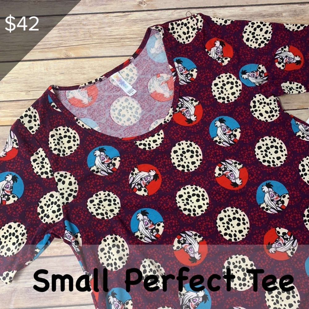 Lularoe Disney Villain Perfect T Small